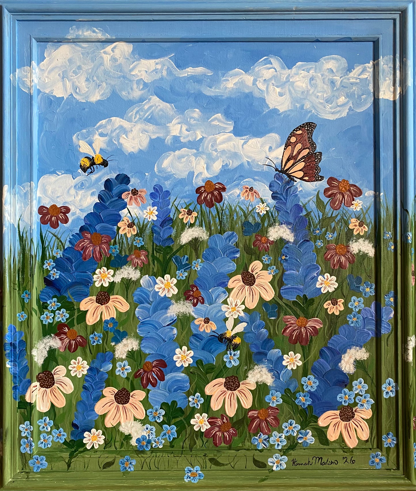 Framed Florals - 20 x 30 inch