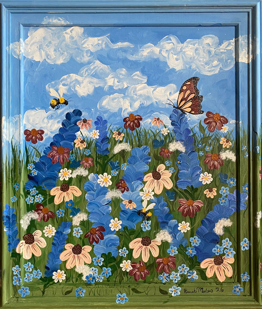 Framed Florals - 20 x 30 inch
