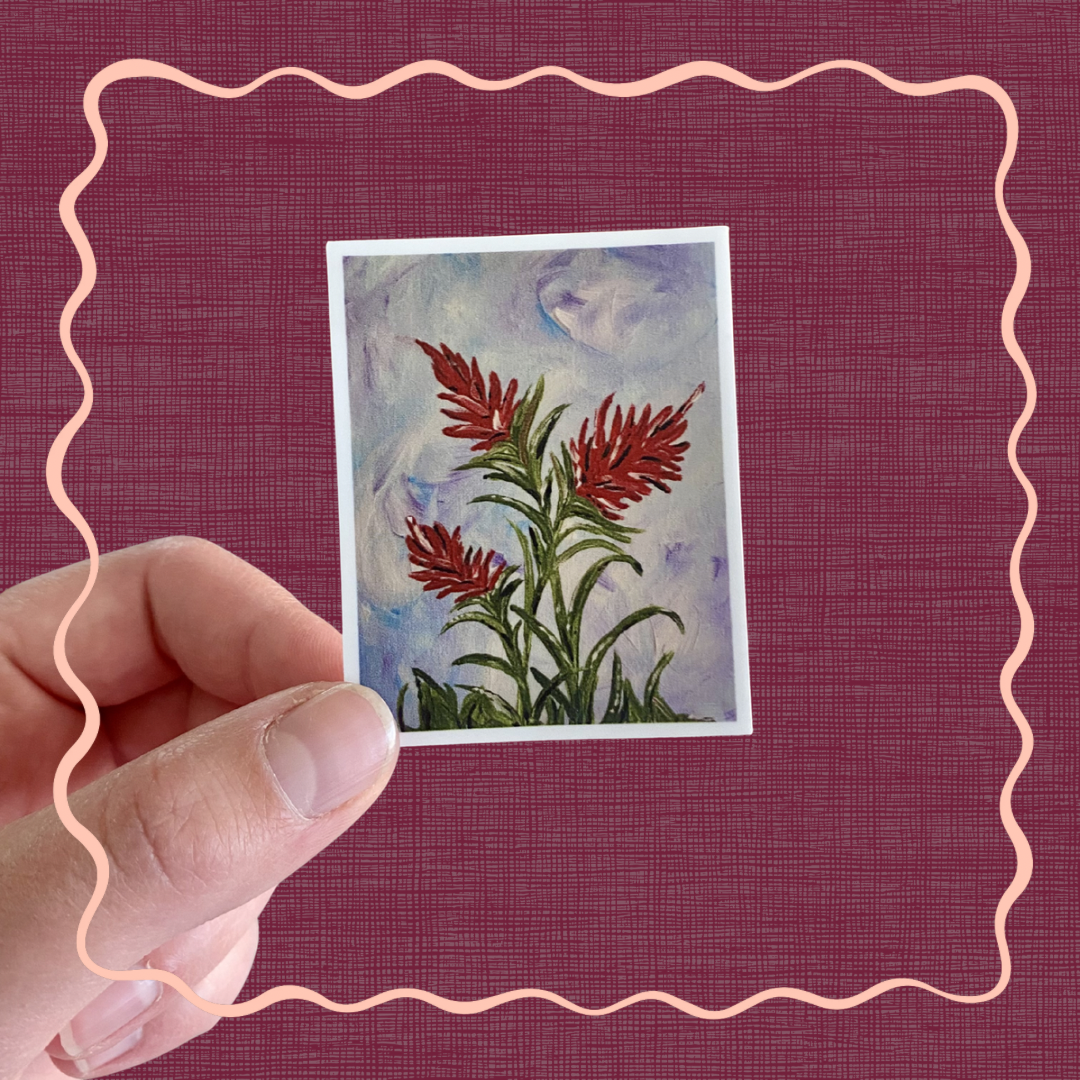 Indian Paintbrush - Sticker