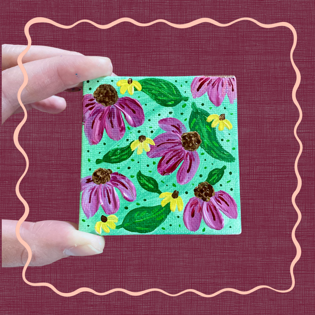 Coneflowers Miniature