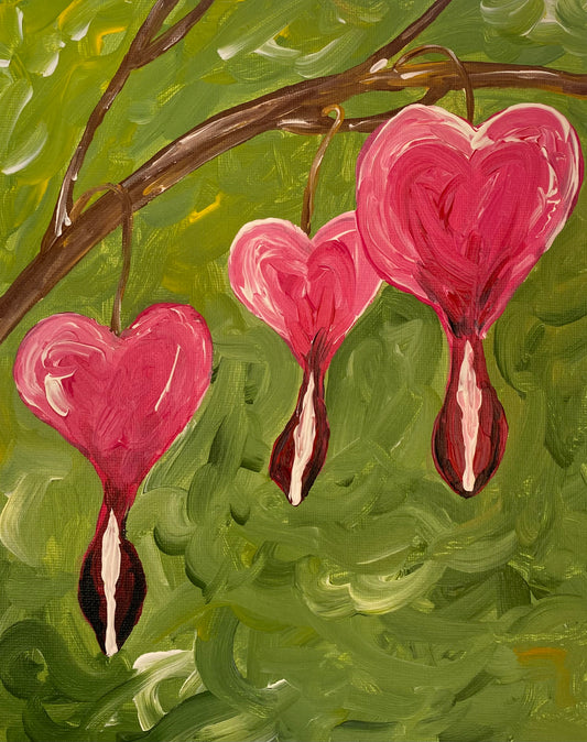 Bleeding Hearts - 5x6 PRINT