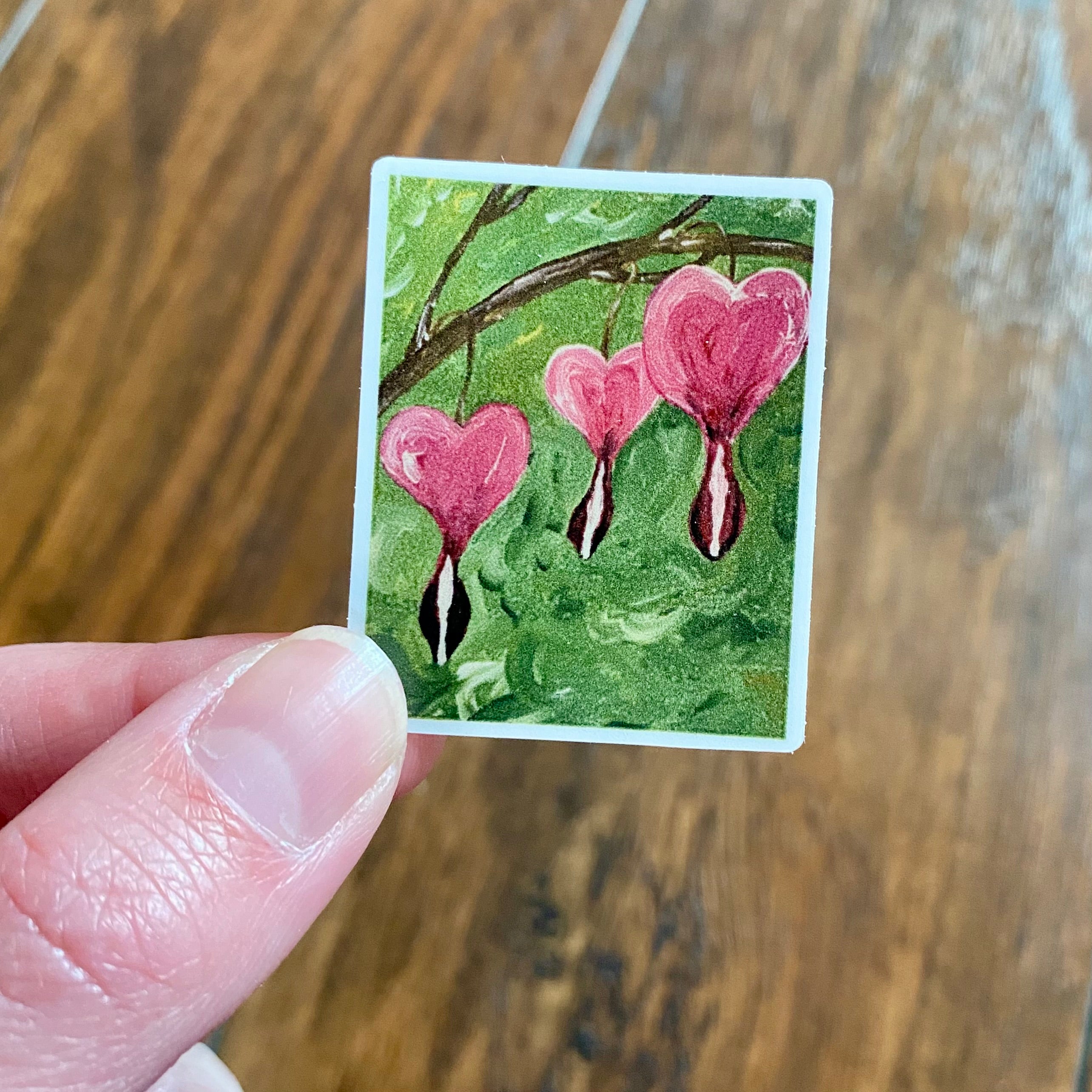 Bleeding Hearts - Sticker – Hannah Madsen Creative